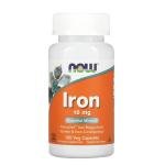 NOW Foods Iron 18 mg (Ferrochel® Iron Bisglycinate)