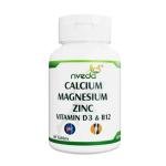 Nveda Calcium Magnesium Zinc with Vitamin D3 & B12 Tablets