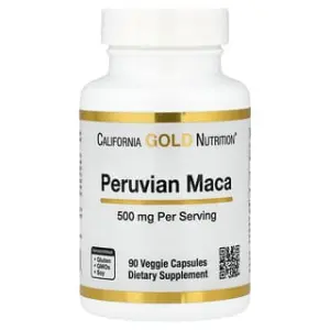 California Gold Nutrition Peruvian Maca, 500 mg, Veggie Capsules