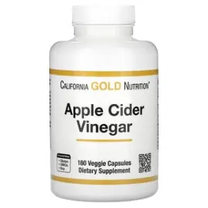 California Gold Nutrition Apple Cider Vinegar, Veggie Capsules