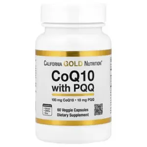 California Gold Nutrition CoQ10 with PQQ, Veggie Capsules