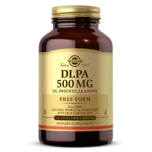 Solgar DLPA 500 mg Vegetable Capsules