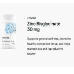 Thorne Zinc Bisglycinate – 30 mg Dietary Supplement