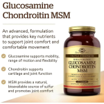 Solgar Triple Strength Glucosamine Chondroitin MSM (Shellfish-Free) Tablets
