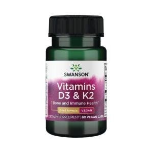 Swanson Vitamins D3 & K2 Bone & Immune Health