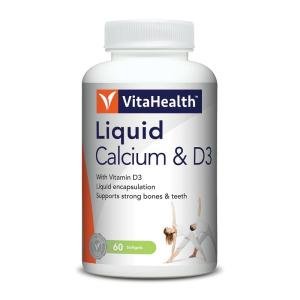 VitaHealth™ Liquid Calcium & D3 Capsules